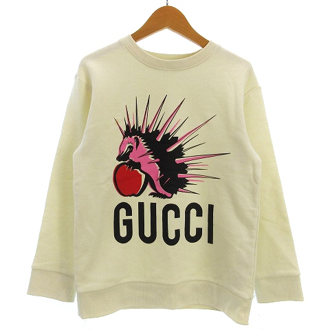 グッチ GUCCI スウェットトレーナー 長袖 ハリネズミ プリント 