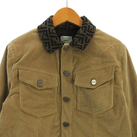 新品同様FENDI コーデュロイ ボアジャケット8A