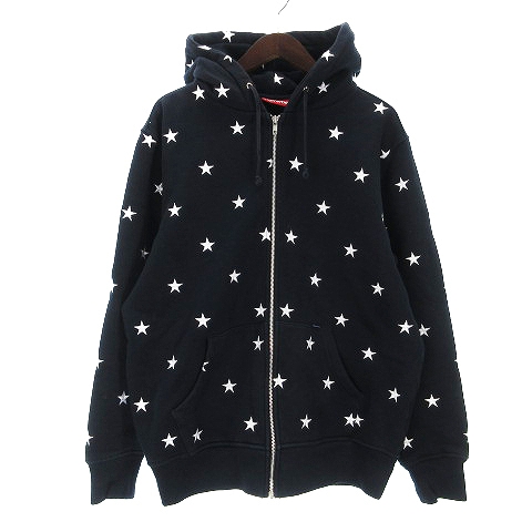 シュプリーム SUPREME 09AW Stars Zip Up Hoodie スタージップフーディ  