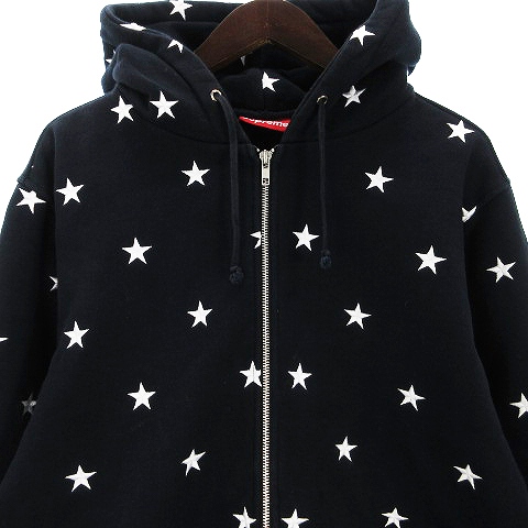 シュプリーム SUPREME 09AW Stars Zip Up Hoodie スタージップフーディ  