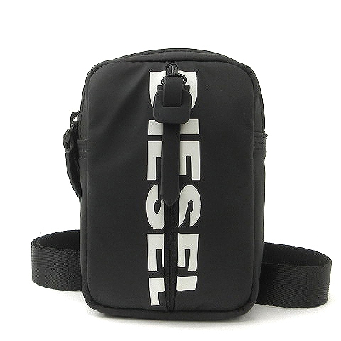 ディーゼル DIESEL 美品 ポーチ ショルダーバッグ ロゴ プリント 
