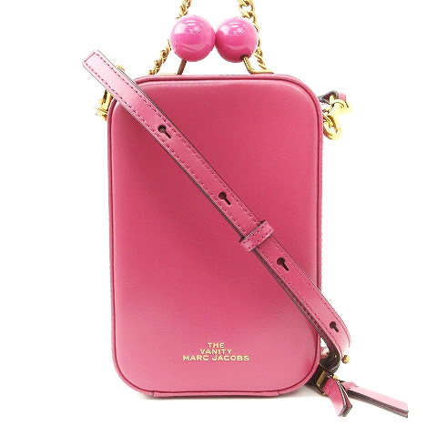マークジェイコブス MARC JACOBS THE VANITY 美品 2WAYバッグ ハンド 