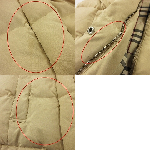 バーバリー ロンドン BURBERRY LONDON ダウンベスト フード付き