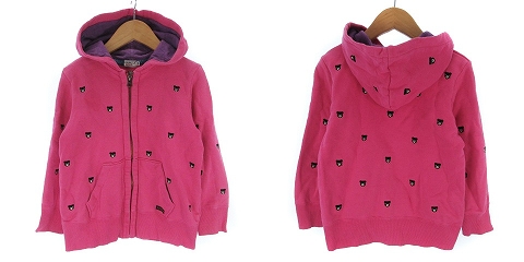ミキハウス ダブルビー ダブルB MIKIHOUSE DOUBLE.B パーカー ジップ 