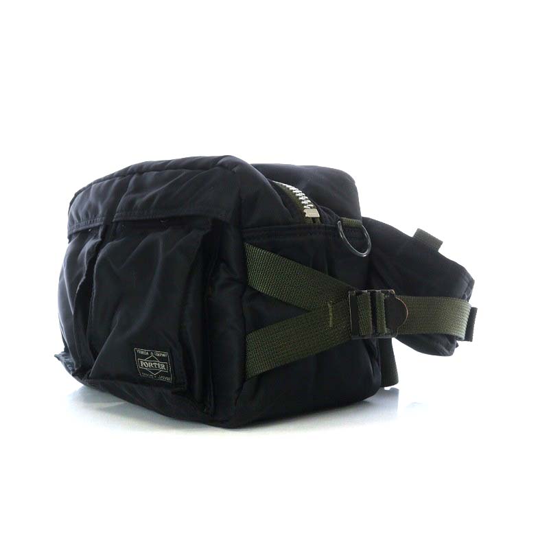 PORTER 吉田 PX Tanker Waist bag ウエストバッグ 黒 PORTER 吉田 PX Tanker Waist bag ウエストバッグ 黒 - メルカリ