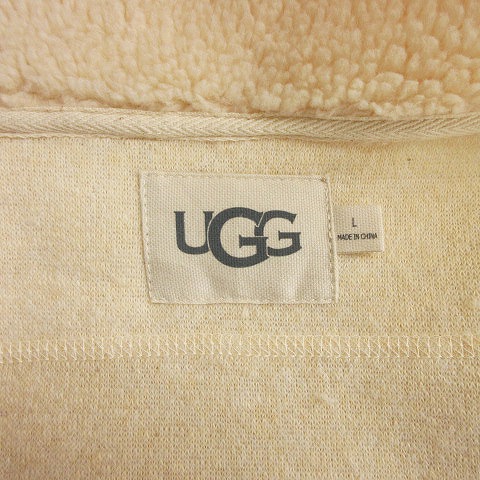 アグ UGG 美品 21AW シリコンパッチ ボアベスト ジップアップ 21AW 