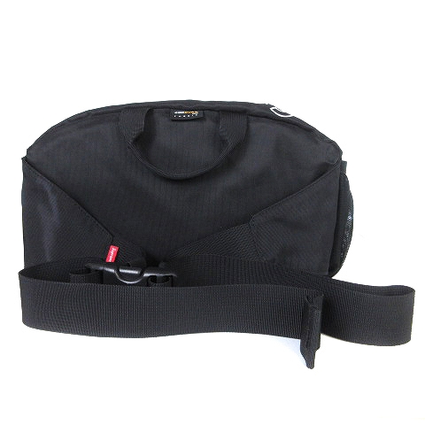 シュプリーム SUPREME 美品 19FW Waist Bag Black ウエストバッグ 