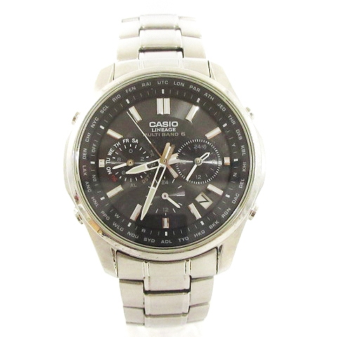 ◇希少 稼働 CASIO LINEAGE 腕時計 電波ソーラー LIW-M610（CASIO 歓ん 