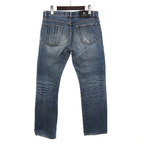 バーバリーブラックレーベル BURBERRY BLACK LABEL ダメージ デニム  