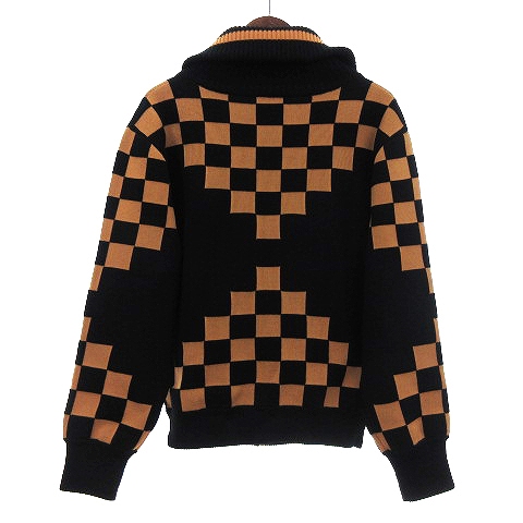 ルイヴィトン LOUIS VUITTON 19AW チェッカーボード ニットジャケット  