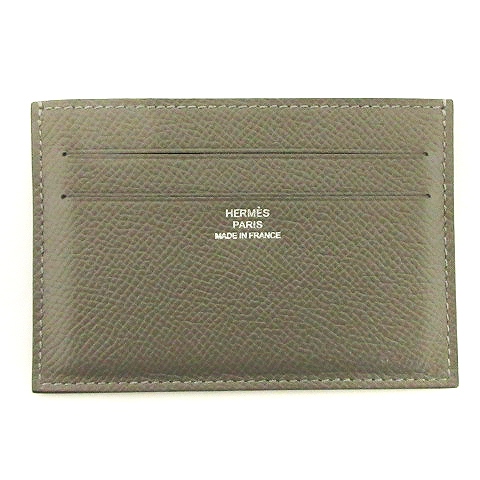 エルメス HERMES 美品 22年製 シチズンツイル カードケース 名刺入れ 