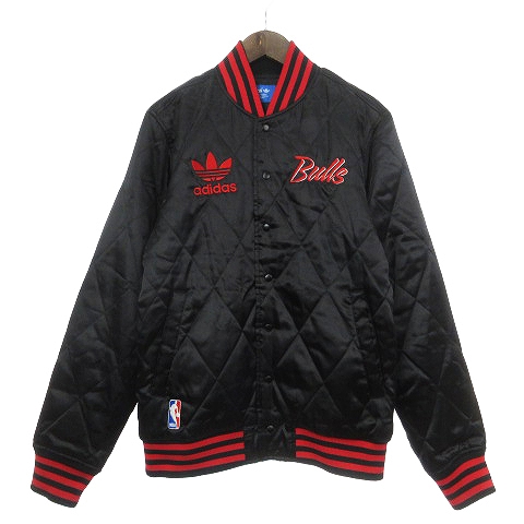 アディダス adidas NBAコラボ 美品 シカゴブルズ キルティング 
