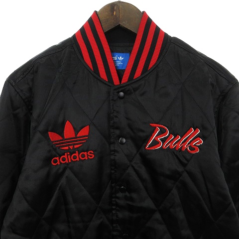 アディダス adidas NBAコラボ 美品 シカゴブルズ キルティング 