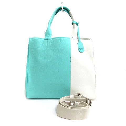 ティファニー TIFFANY & CO. 完売 美品 ビコローレ トートバッグ 
