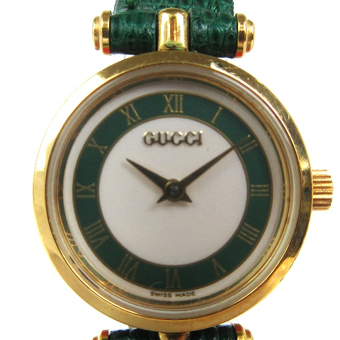 グッチ GUCCI オールドグッチ 腕時計 ウォッチ クオーツ アナログ 2針  