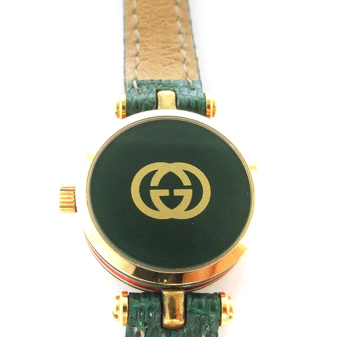 グッチ GUCCI オールドグッチ 腕時計 ウォッチ クオーツ アナログ 2針  