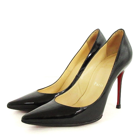 クリスチャンルブタン Christian louboutin NO MATTER PATENT CALF 