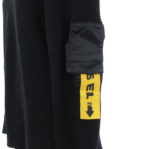 ディーゼル DIESEL トレーナー ワッフルニット カットソー コットン 