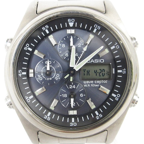 正規品】CASIO カシオ ウェーブセプター 腕時計 WVQ-500DJ CASIO WVQ