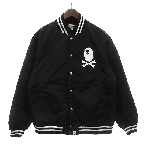 アベイシングエイプ A BATHING APE 美品 PIRATE STORE スタジャン 