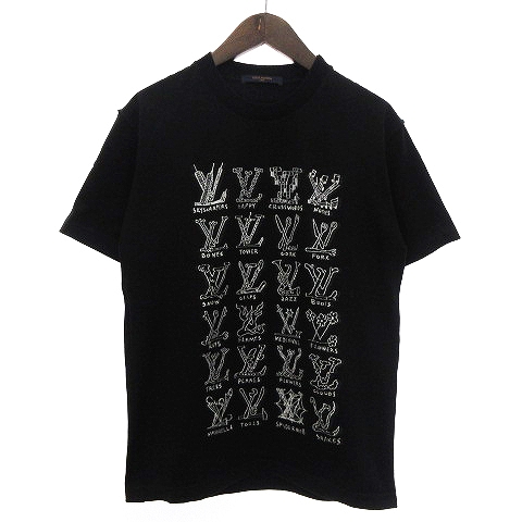ルイヴィトン LOUIS VUITTON 美品 21年製 ヴァージルアブロー Tシャツ 