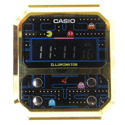 カシオ CASIO 美品 パックマン コラボ 腕時計 デジタル クオーツ  