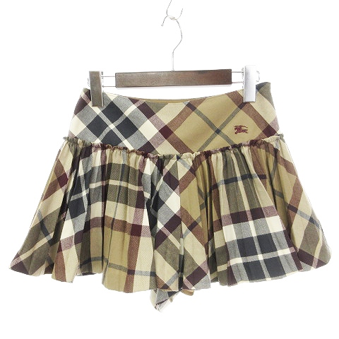 バーバリーブルーレーベル キュロットパンツ すべり 