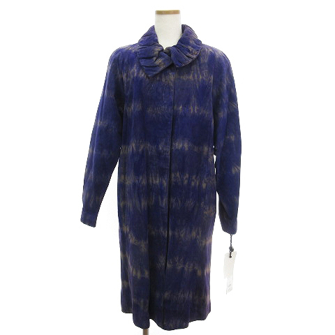 未使用品 ルイフェロー LOUIS FERAUD タグ付き ステンカラーコート 
