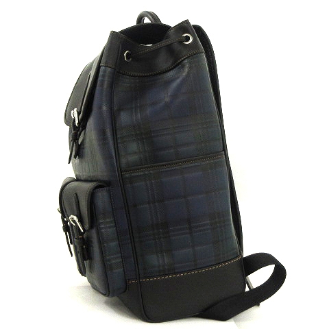 コーチ COACH フランキー タータンチェック バックパック リュック 
