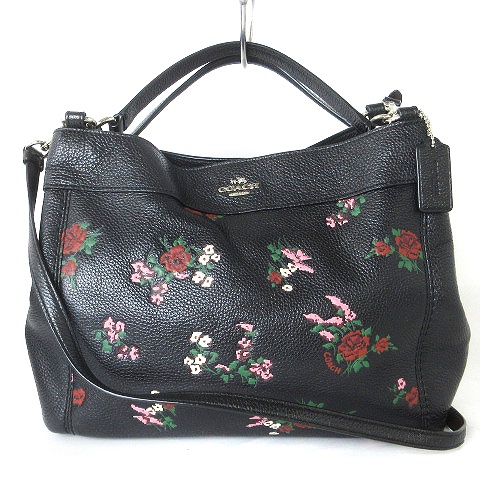 コーチ COACH 美品 フローラルスモールレクシー ショルダーバッグ 