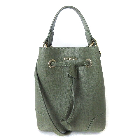 フルラ FURLA ステイシー ドローストリングバッグ ミニ ショルダー  