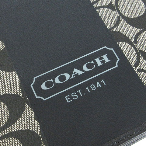 コーチ COACH タブレットケース カバー iPad シグネチャー PVC ロゴ