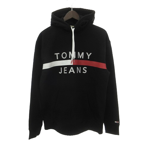 未使用品 トミー TOMMY JEANS タグ付き パーカー プルオーバー 裏起毛 