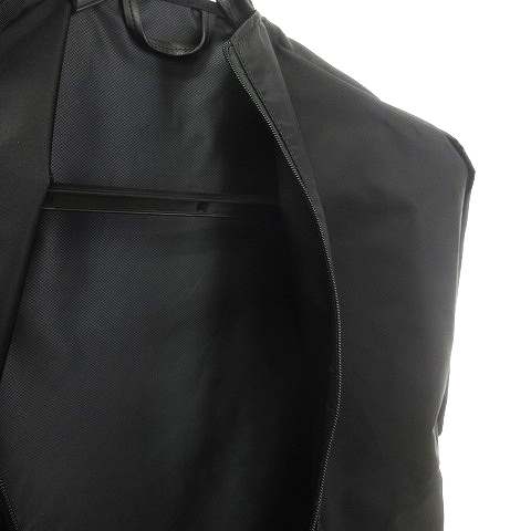 美品 TUMI トゥミ 三つ折り式 ガーメントケース ブラック黒 ナイロンレザー トゥミ TUMI ガーメントケース スーツカバー 衣類収納袋 三