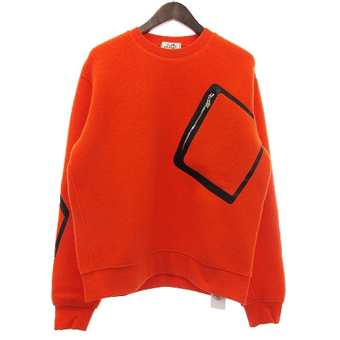 未使用品 エルメス HERMES タグ付き 22AW トレーナー 長袖 クルー 