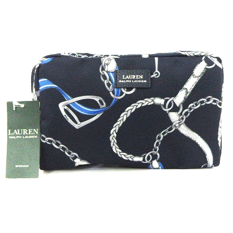 未使用品 ラルフローレン RALPH LAUREN ポーチ バニティ メイクポーチ 