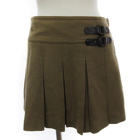 バーバリーブルーレーベル BURBERRY BLUE LABEL プリーツスカート  