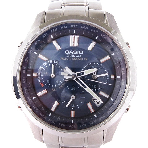 カシオ CASIO LINEAGE リニエージ 腕時計 ウォッチ 電波ソーラー 