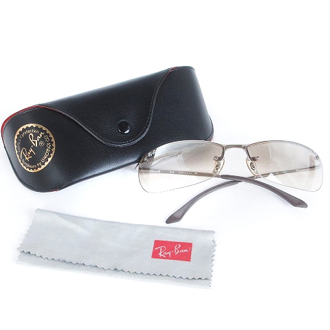 レイバン RAY BAN サングラス スクエア型 メタルフレーム 偏光
