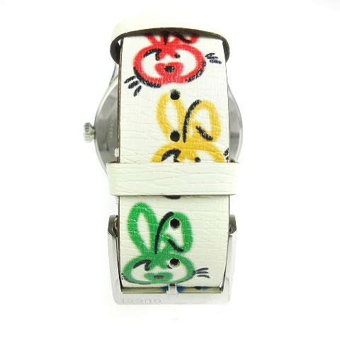 グッチ GUCCI 美品 Gタイムレス 腕時計 ウォッチ ウサギ カプセル 