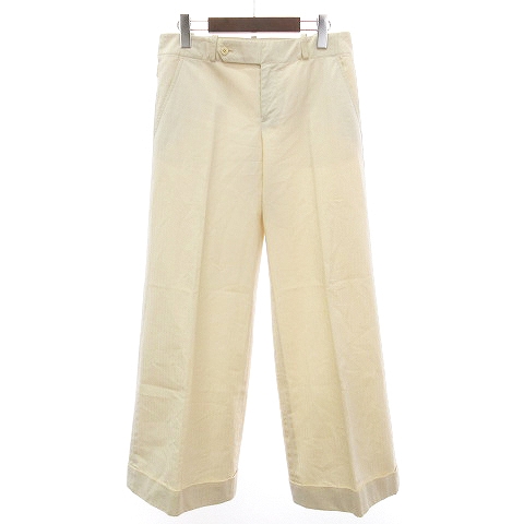 ラルフローレン RALPH LAUREN ワイドパンツ スラックス コットン  