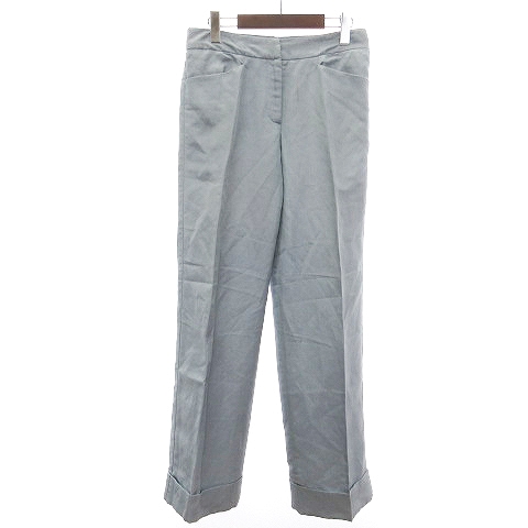 ジョルジオアルマーニ GIORGIO ARMANI スラックス パンツ 麻混 無地