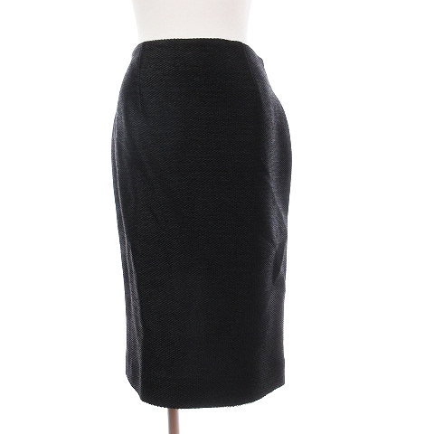 モスキーノ MOSCHINO タイトスカート 膝丈 フォーマル バック  