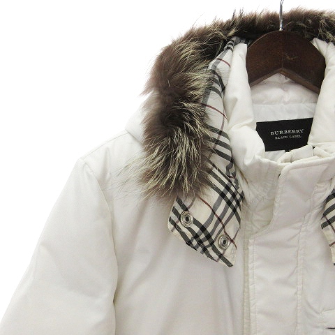バーバリーブラックレーベル BURBERRY BLACK LABEL ダウンジャケット 
