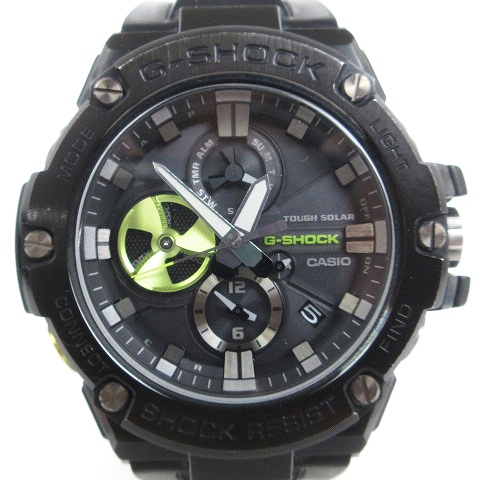 CASIO G-SHOCK クロノグラフ ブラック G-SHOCK クロノグラフ ブラック カシオ G-SHOCK クロノグラフ ブラック