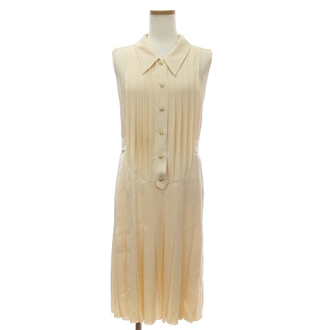 シャネル CHANEL 美品 ヴィンテージ ワンピース ドレス ひざ丈  