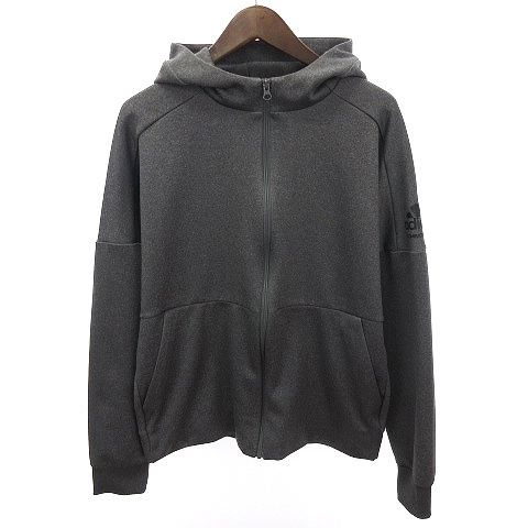 アディダス グレージャージトラックジャケットセットアップ上下