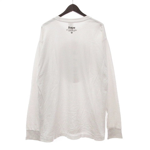 アベイシングエイプ A BATHING APE フェイスエンブレムTシャツ 