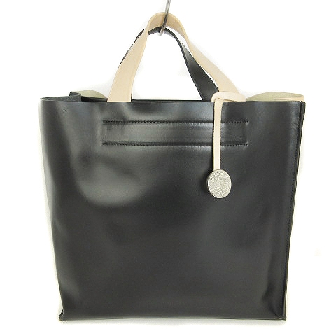 FURLA フルラ トートバッグ レザー 黒 ブラック 金具 オードリー