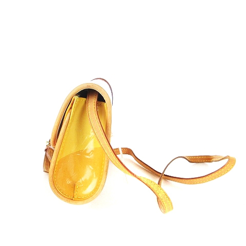 ルイヴィトン LOUIS VUITTON モノグラム ヴェルニ ポシェット フルール  